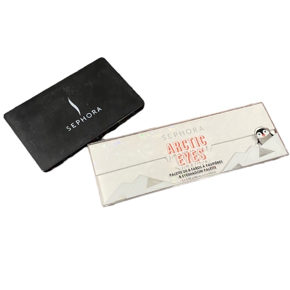 Sephora Makeup Bundle Arctic Eyes Women Beauty Eyeshadow Palette Mirror Fashion!